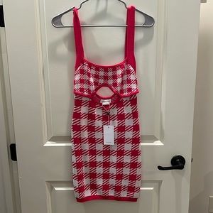 Lovers and Friends checkered dress